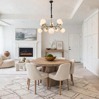 Bubble Lighting Chandeliers Modern Molecular Glass Ceiling Light