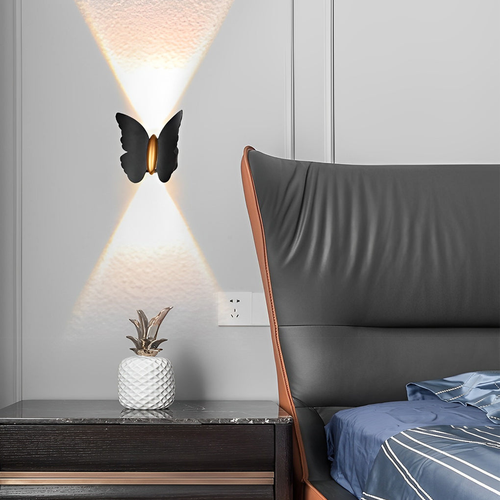 Butterfly Wall Lamp up & down LED Waterproof Outdoor Light