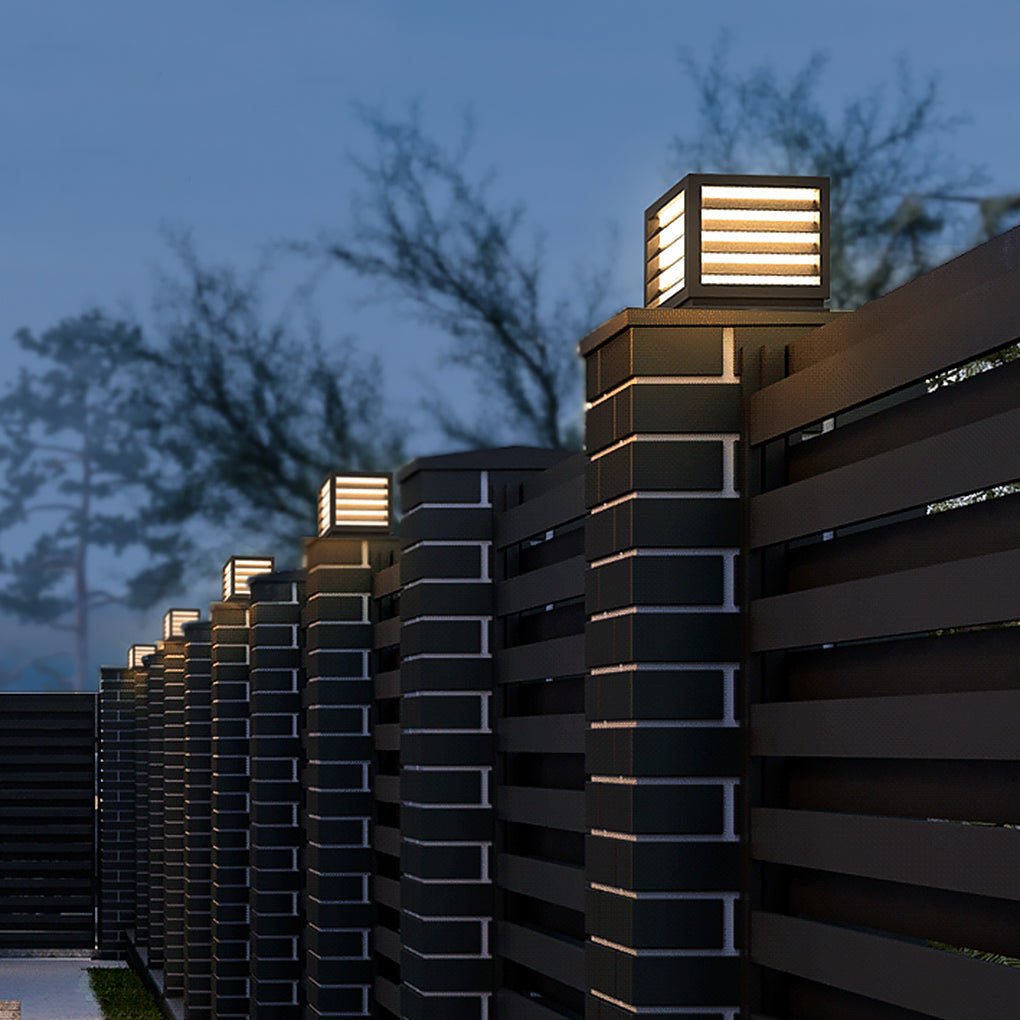 Home Pillar Light Outdoor Waterproof LED Decorative Light