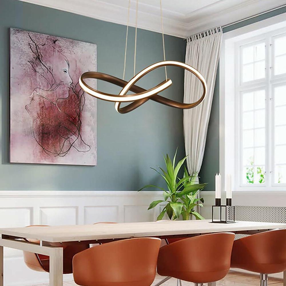 Mobius Ring Pendant Light Modern Elegant LED Pendant Fixture