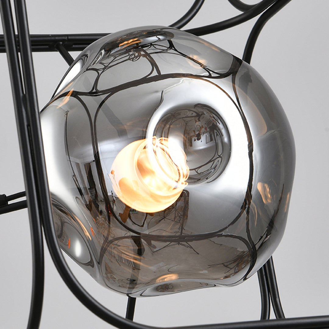 Caged Pendant Light Nordic Magic Cube LED Ceiling Light