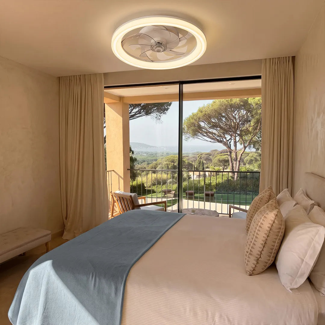 Ceiling Fans with Light Fixtures Modern LED Light