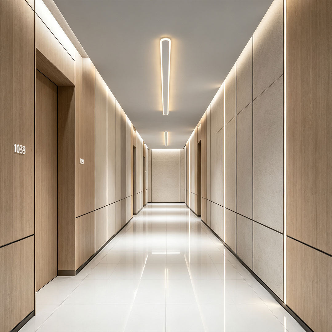 Ceiling Linear Lights Modern Minimalist Metal LED Light