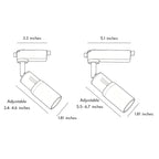 【2 pcs】Ceiling Rail Spotlights High CRI Adjustable LED Light