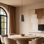 Cement Look Pendant Lights Industrial Style Unique Ceiling Light