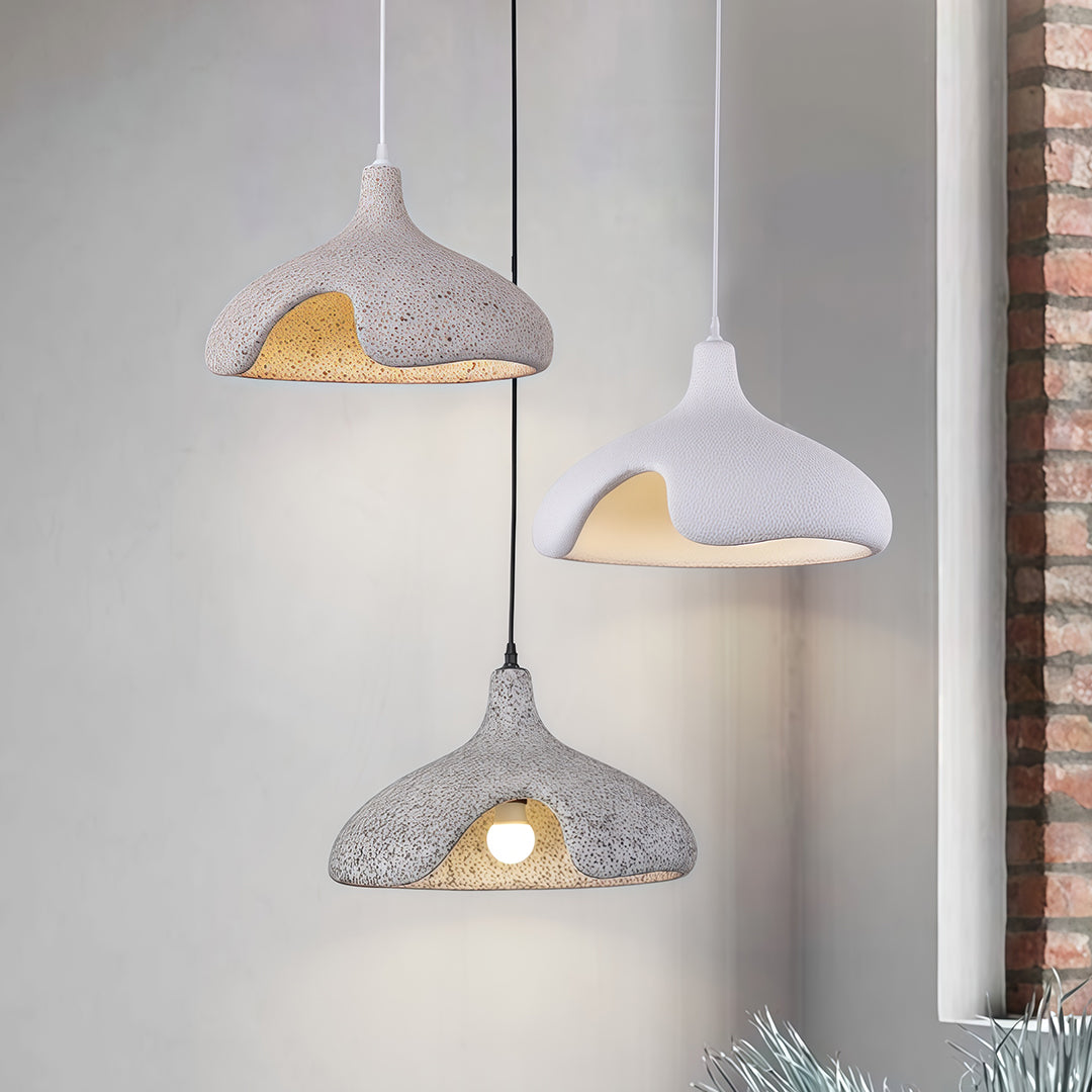 Cement Pendant Light French-Style Creative Ceiling Light