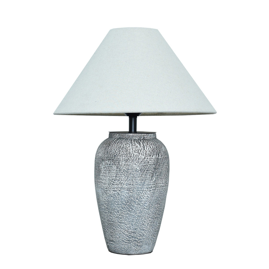 Ceramic Base Table Lamp Wabi-Sabi Bedside Decorative Light