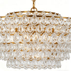 Chandelier Lighting Crystal All-Copper Postmodern Luxury Ceiling Light