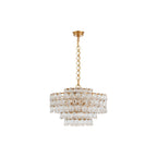 Chandelier Lighting Crystal All-Copper Postmodern Luxury Ceiling Light