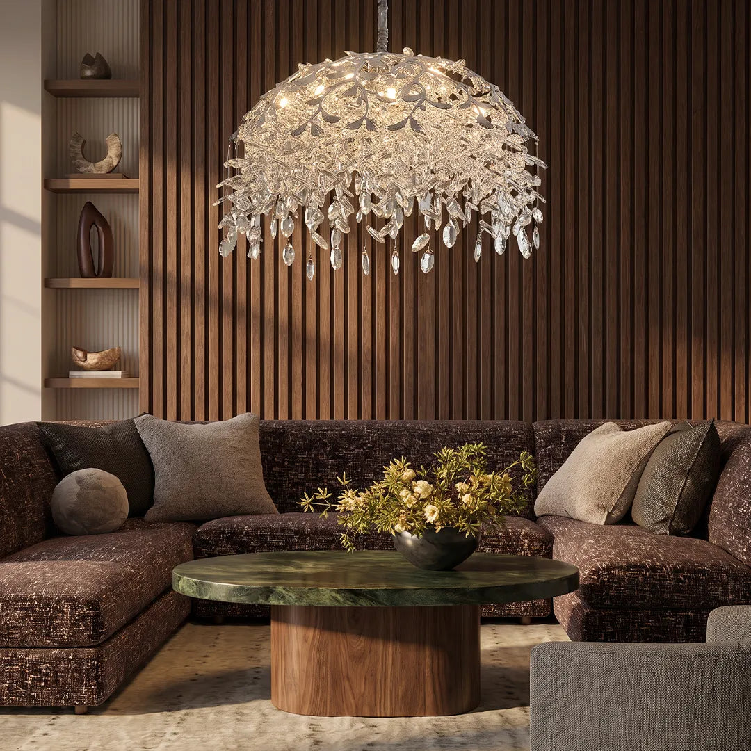 Chandelier with Crystal French Luxury Ceiling Light