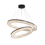 Circle Pendant Light Luxury Ring Art Chandelier