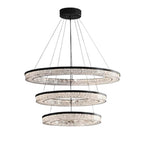 Circle Pendant Light Luxury Ring Art Chandelier