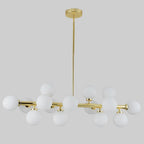 35'' LED 16 Bulbs Molecular Pendant Lighting Pendant Light Fixtures For Living Room