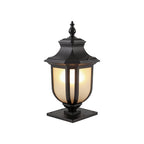 Retro Minimalist Waterproof Aluminum European-style Pillar Lamp Post Lights
