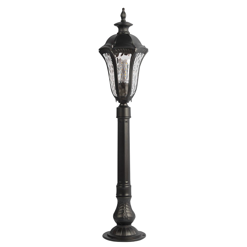 Retro-Inspired Waterproof Outdoor Lamp Post for Traditional Villa Gardens