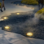 Fun Pattern Elegant LED Embedded Garden Step Lights
