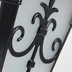 Cast Aluminum Post Light European Retro Fence Light
