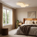 Cloud Shaped Ceiling Light Modern White Iron Light
