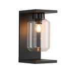 Compound Wall Lights Outdoor Waterproof LED Black Modern Light
