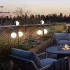 Modern Landscape Lighting Minimalist Waterproof Spherical High-Pole
