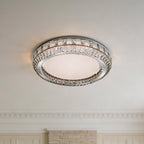 Contemporary Flush Mount Light Luxury Crystal Light