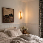 Contemporary Indoor Wall Lights Luxury Vertical Marble Light