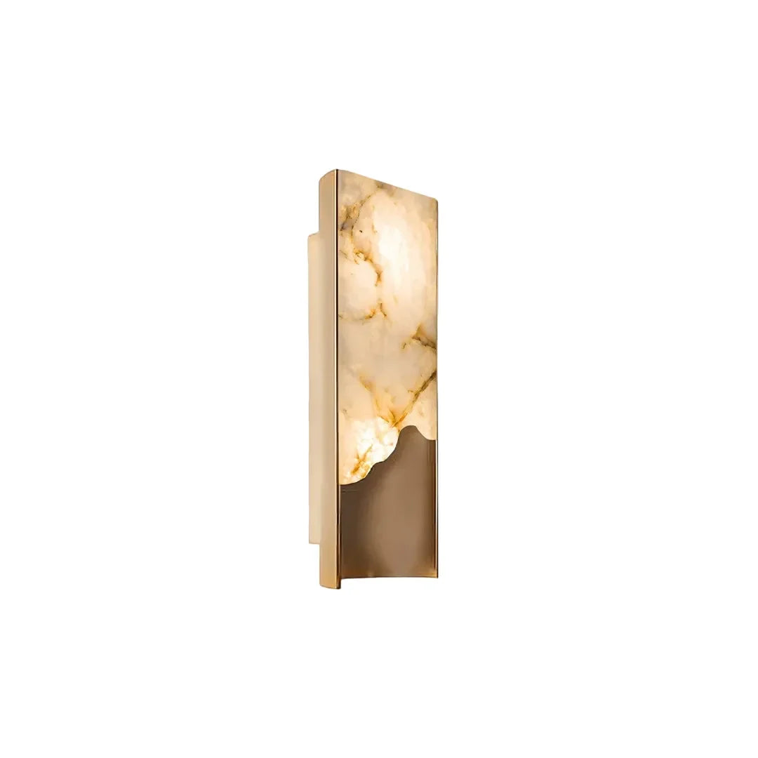 Contemporary Indoor Wall Lights Luxury Vertical Marble Light