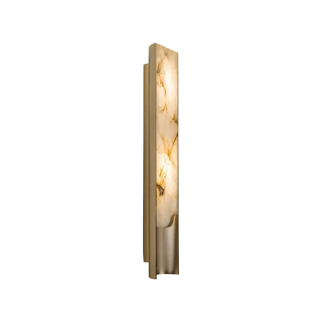 Contemporary Indoor Wall Lights Luxury Vertical Marble Light