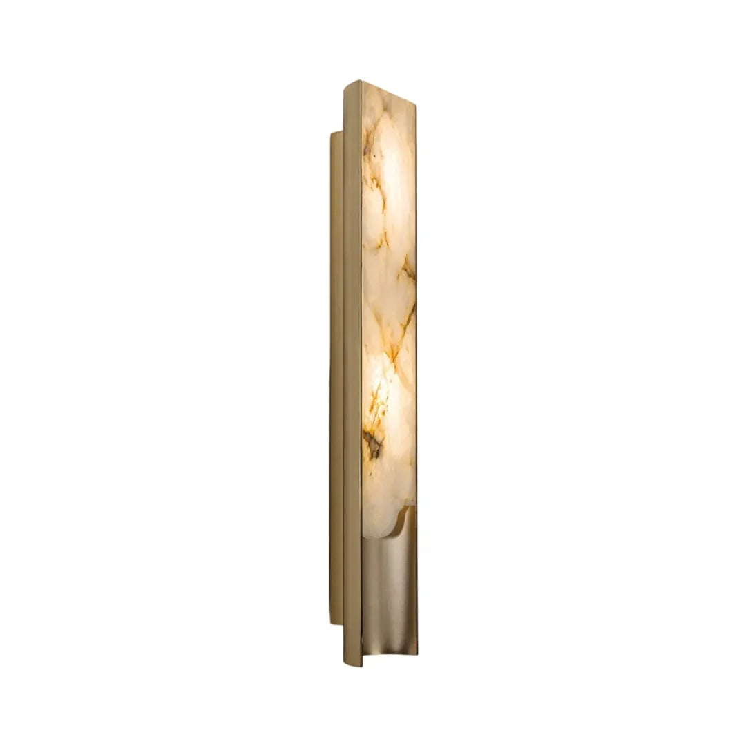 Contemporary Indoor Wall Lights Luxury Vertical Marble Light