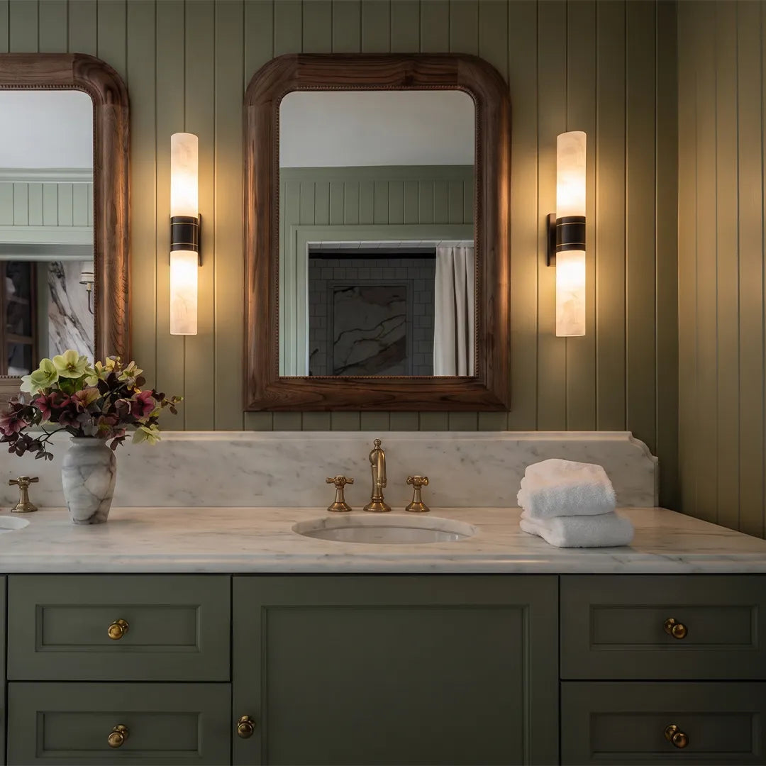 Contemporary Indoor Wall Sconces Creative Marble Light