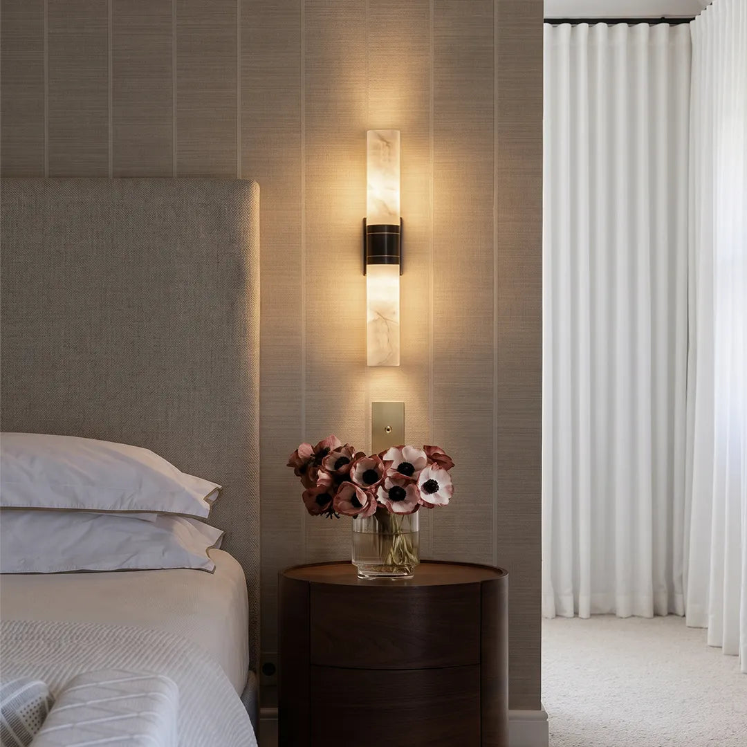 Contemporary Indoor Wall Sconces Creative Marble Light