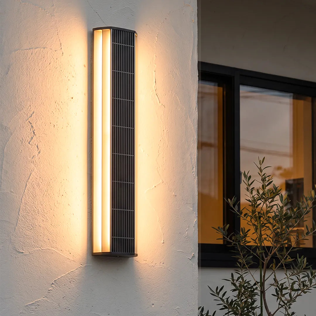 Contemporary LED Wall Lights Linear Outdoor Metal Light