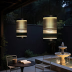 [Open-Box]Outdoor Pendant Light Fixture Waterproof Ceiling Light