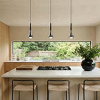 Contemporary Mini Pendant Lights Teardrop Metal Ceiling Light