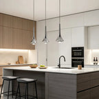 Contemporary Mini Pendant Lights Teardrop Metal Ceiling Light