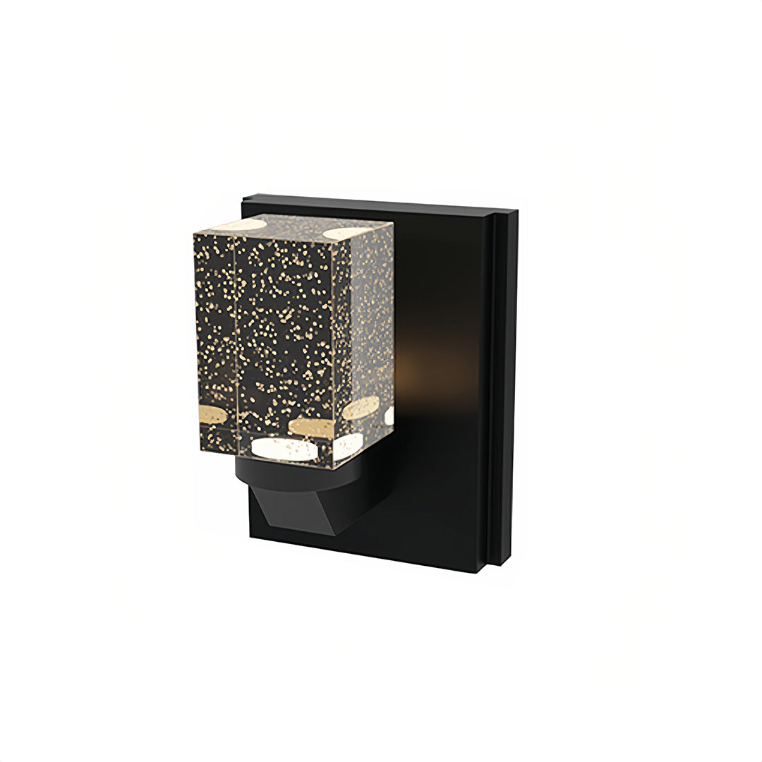Crystal Wall Sconce Light Fixture Outdoor Waterproof Lamp
