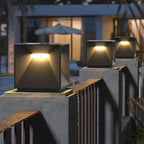 Garden Pillar Lights Outdoor Waterproof Metal Light