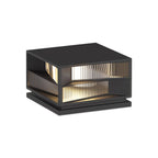 Outdoor Pillar LED Lights Garden Waterproof Black Light