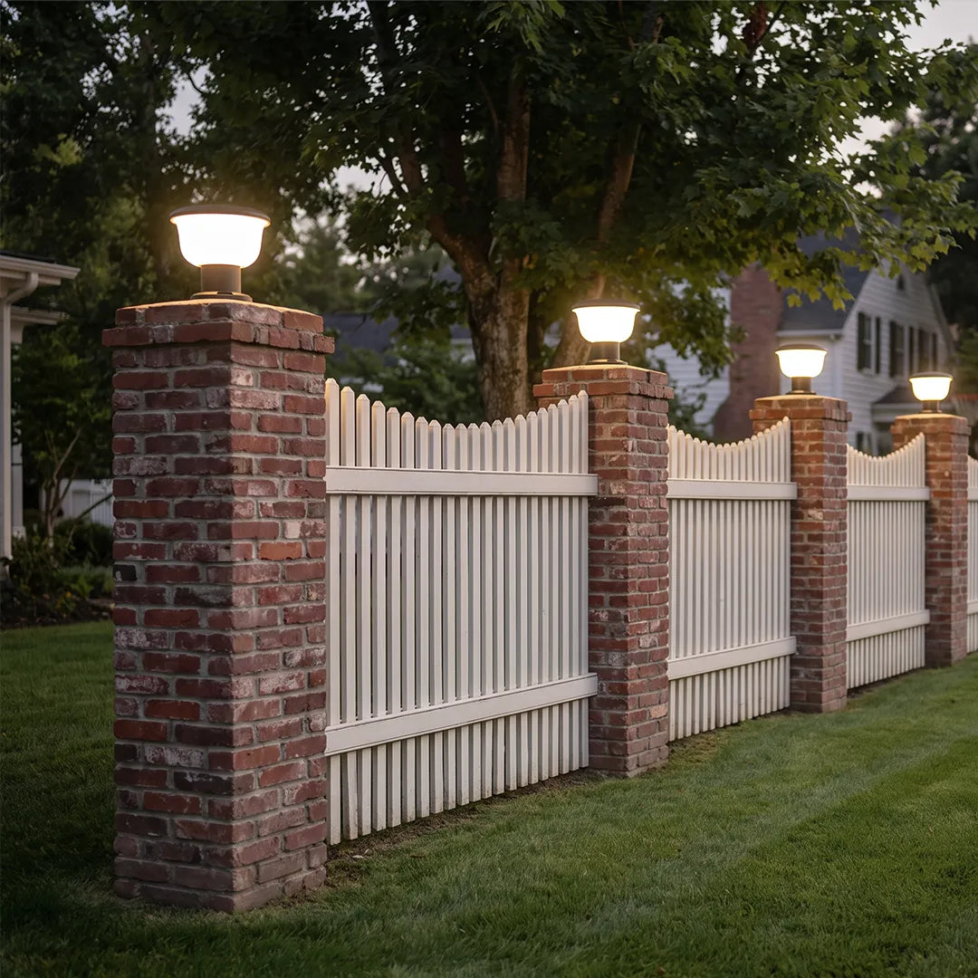 Contemporary Pillar Lights Outdoor Waterproof Light