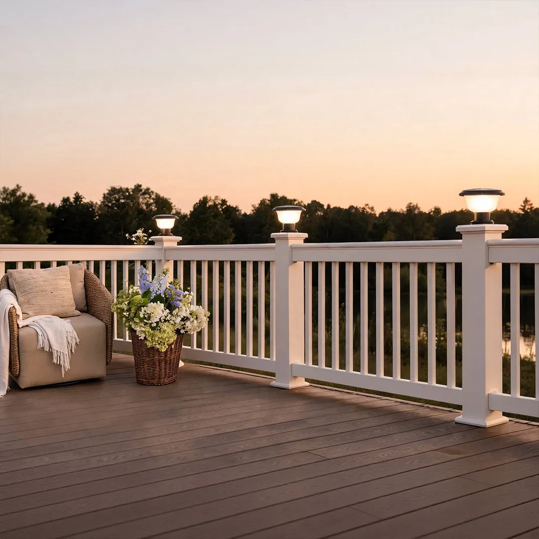 Contemporary Pillar Lights Outdoor Waterproof Light