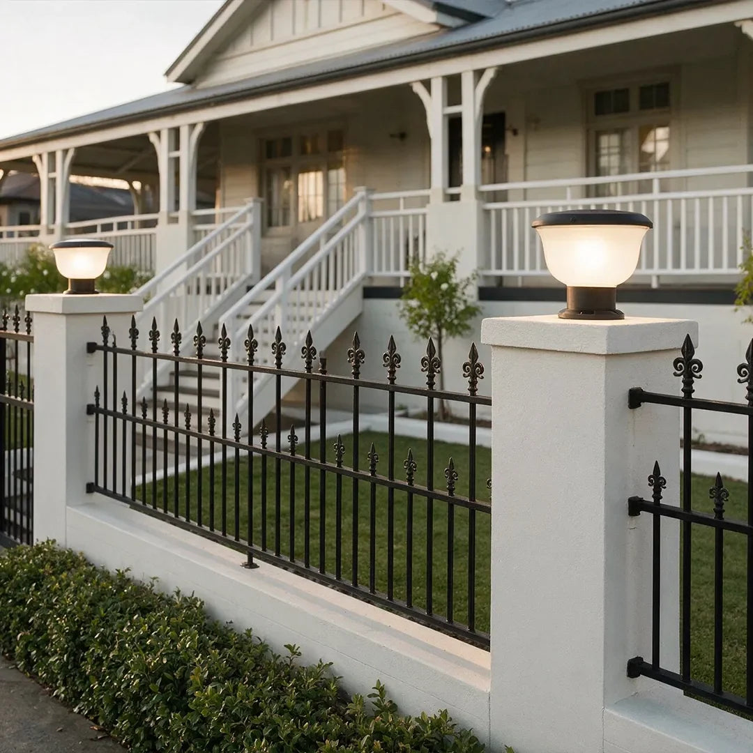 Contemporary Pillar Lights Outdoor Waterproof Light