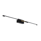 Contemporary Vanity Light Bar Black Linear LED Light