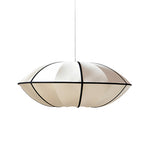 Fabric Shade Pendant Light Nordic Vintage Lantern Ceiling Light