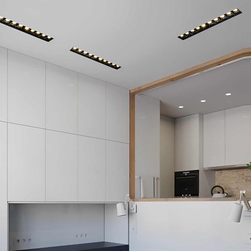 LED Linear Downlight Borderless Embedded Spot Ceiling Light