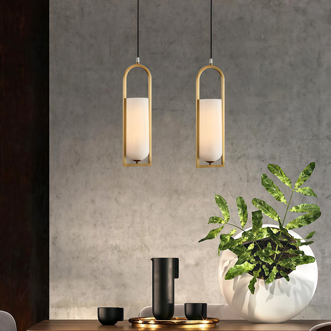 Copper Hanging Pendant Lights Modern Luxury Ceiling Light