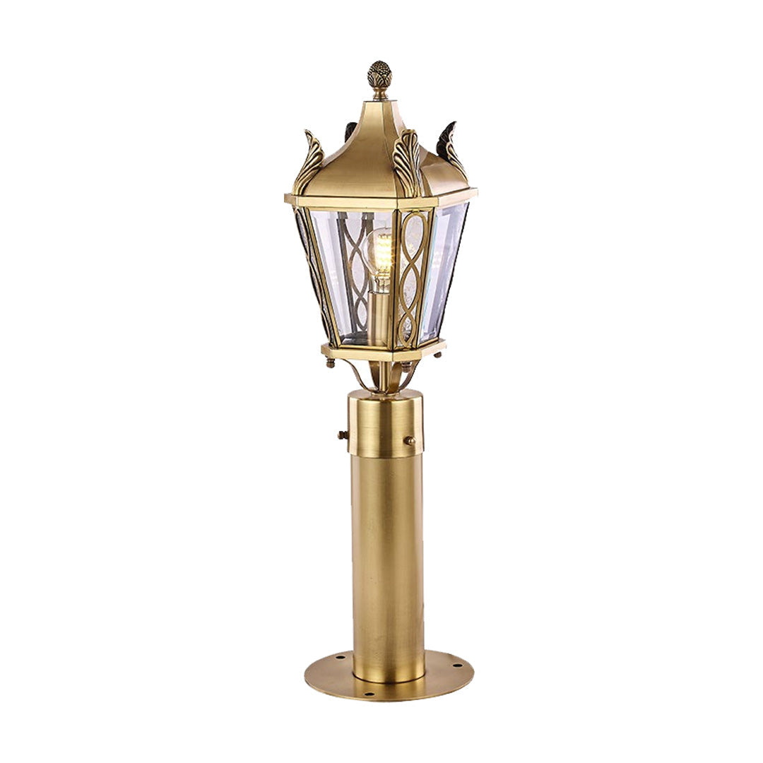 Copper Outdoor Path Lighting European Landscape Lamp
