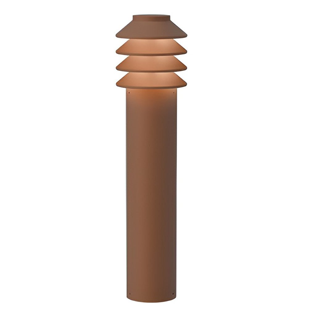 Modern Aluminum LED Outdoor Cylinder Light Versatile Garden and Pathway Illumination