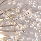 Crystal Dandelion Chandelier Modern Minimalist Ceiling Light