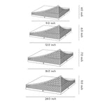 Curved Landscape Light Industrial Grid-Design Landscape Light