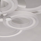 Multi Circles Dimmable LED Modern Ceiling Lights Flush Mount Lighting